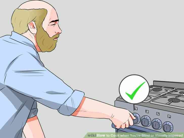 Image intitulé Cuisiner quand Vous êtes Aveugle ou malvoyant l